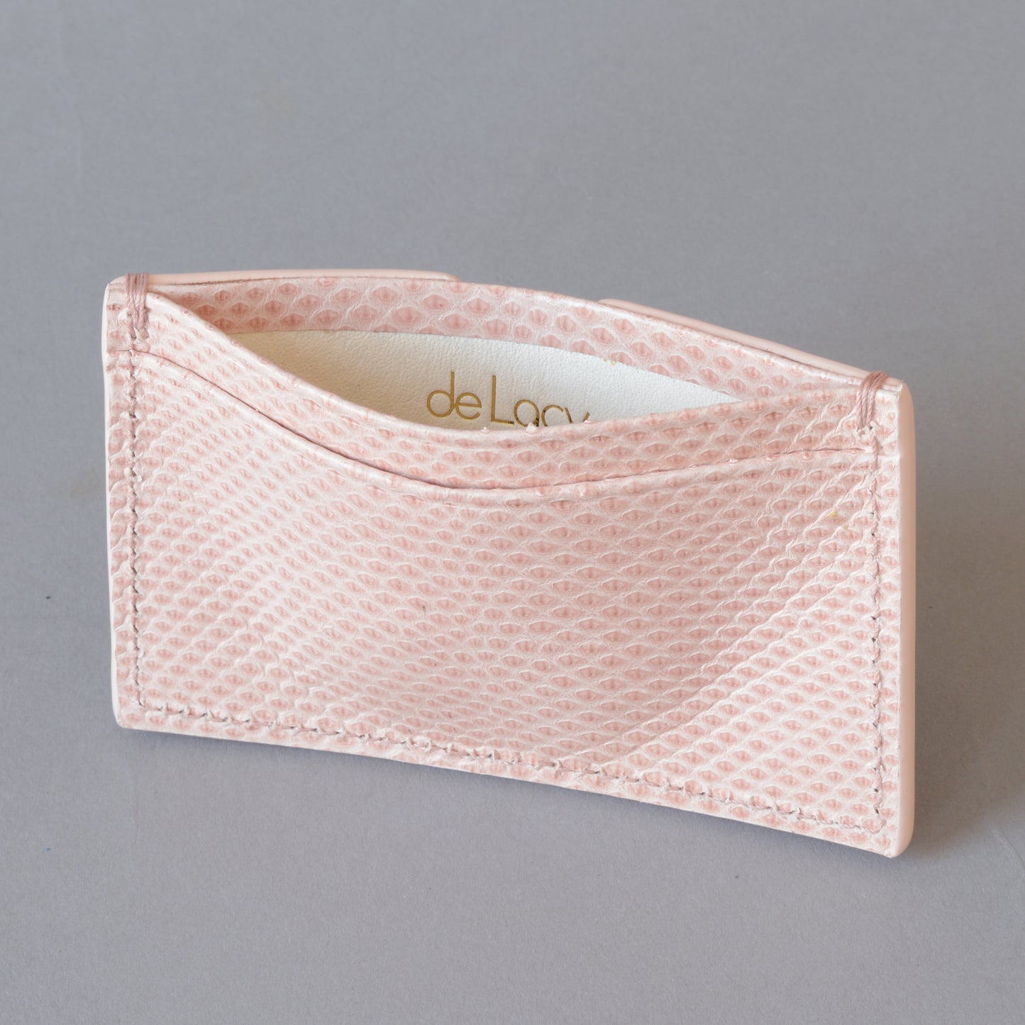 Card Wallet Pink Python