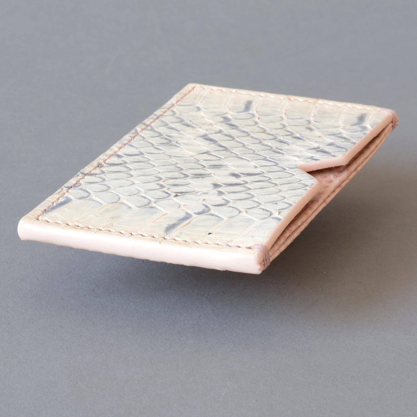 Card Wallet Pink Python
