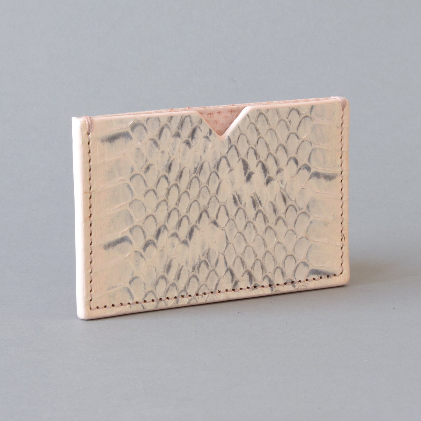 Card Wallet Pink Python