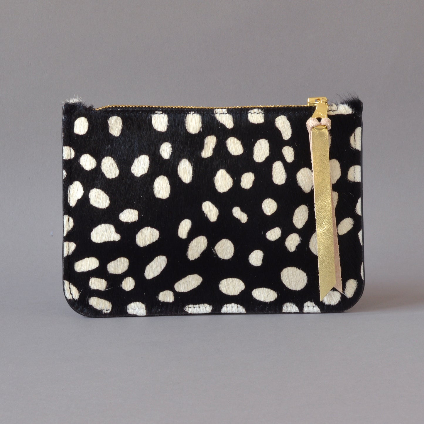 Zip Purse Spot Black