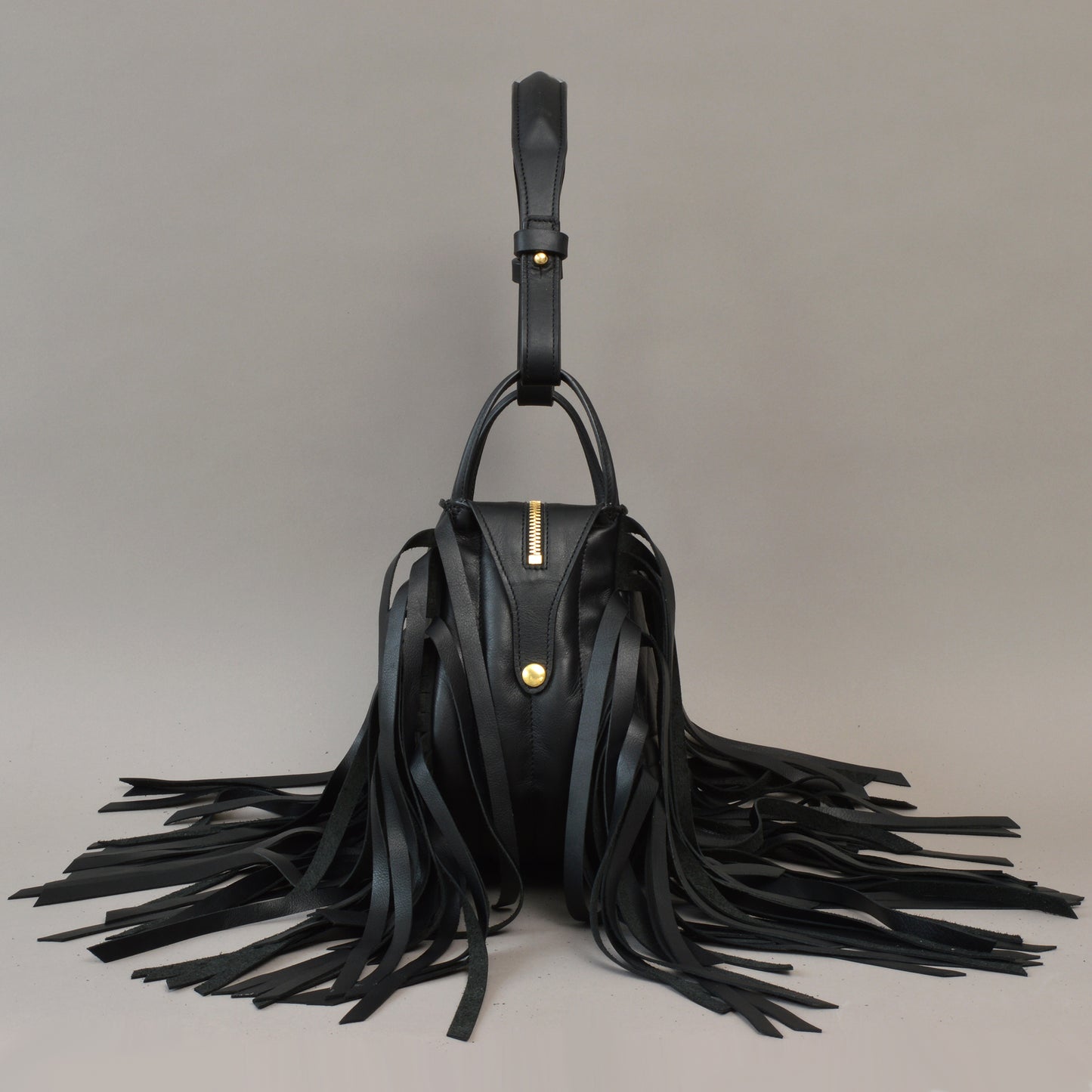 Tassel Shoulder Black Custom