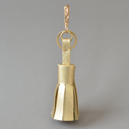 Tassel Key Ring Gold