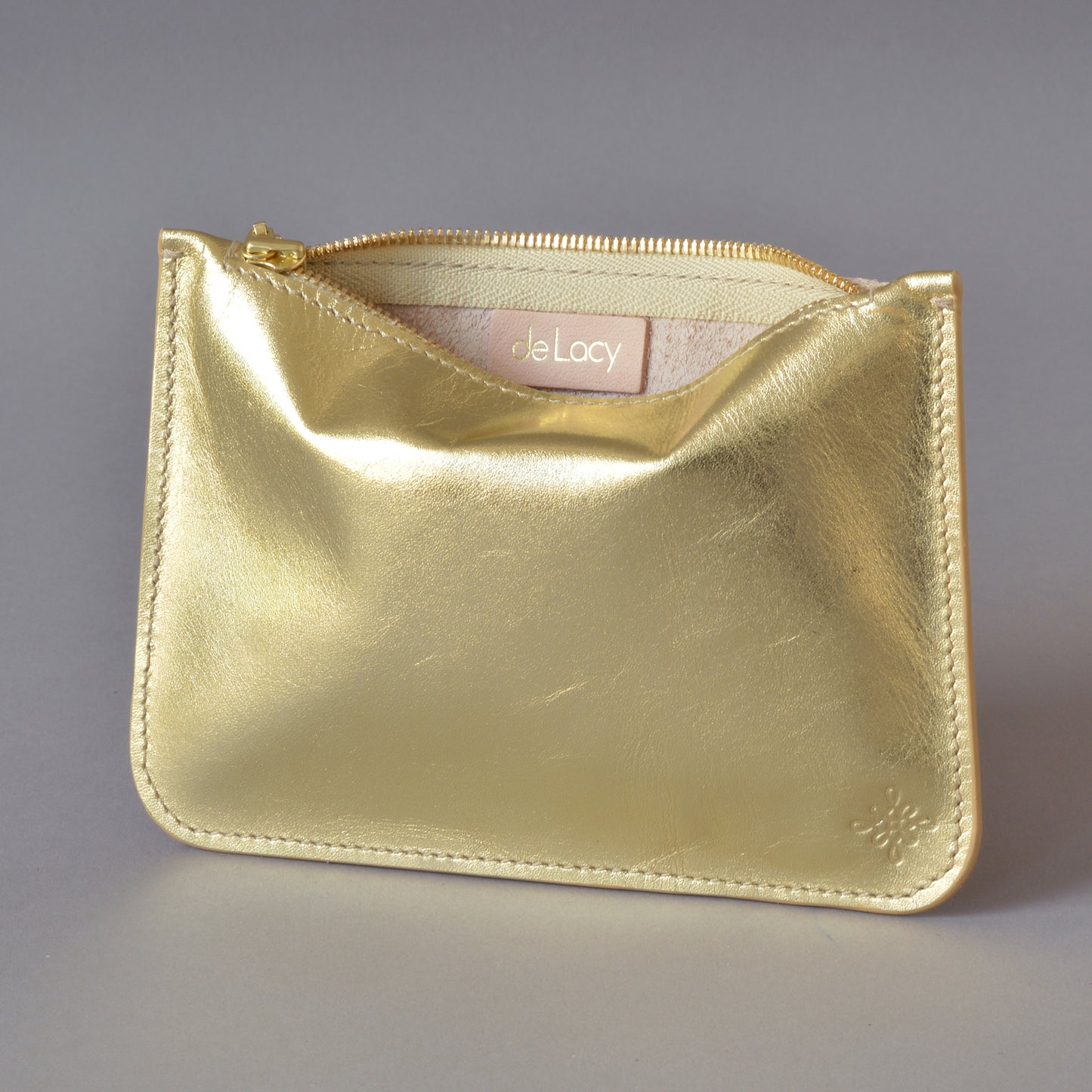 Zip Purse Gold