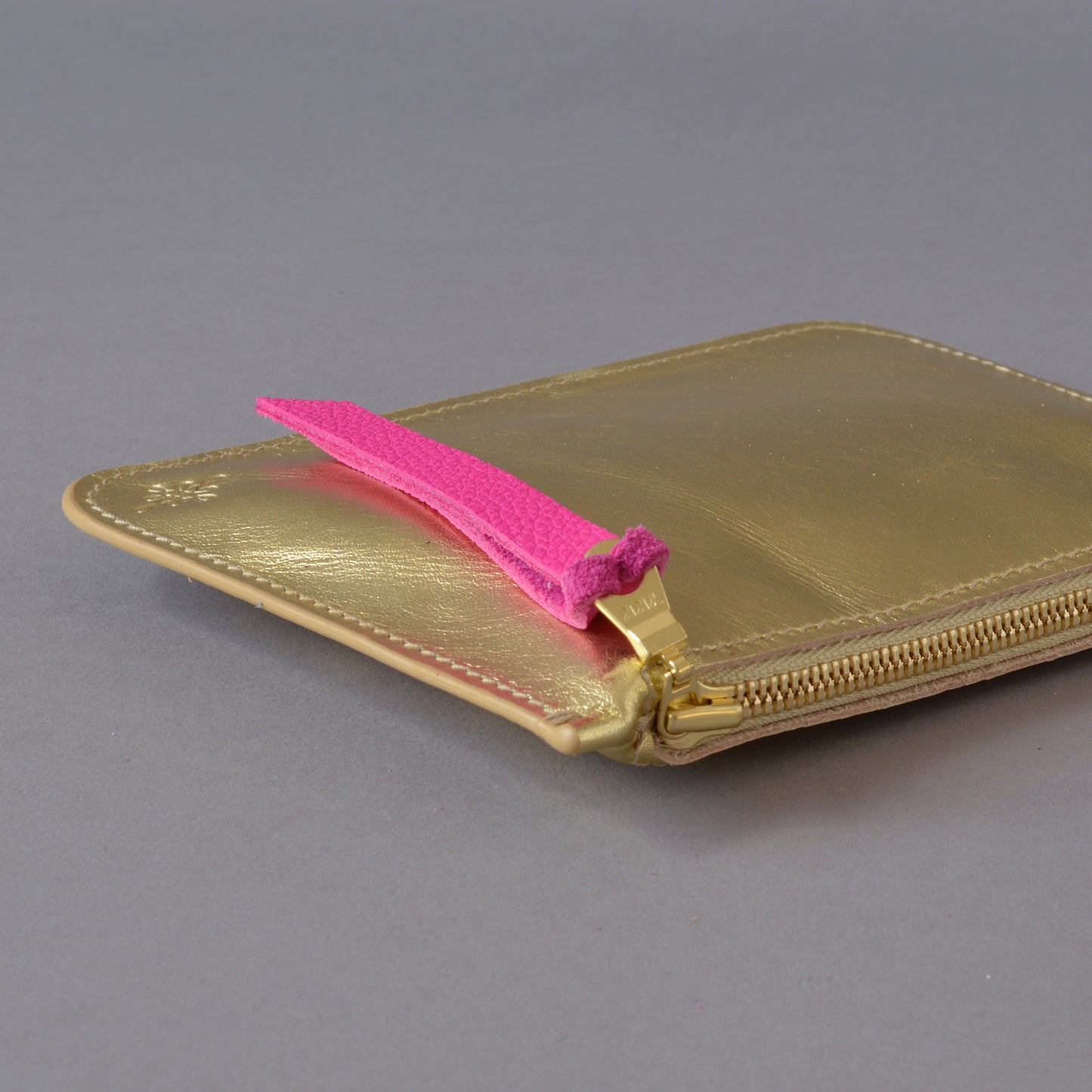 Zip Purse Gold