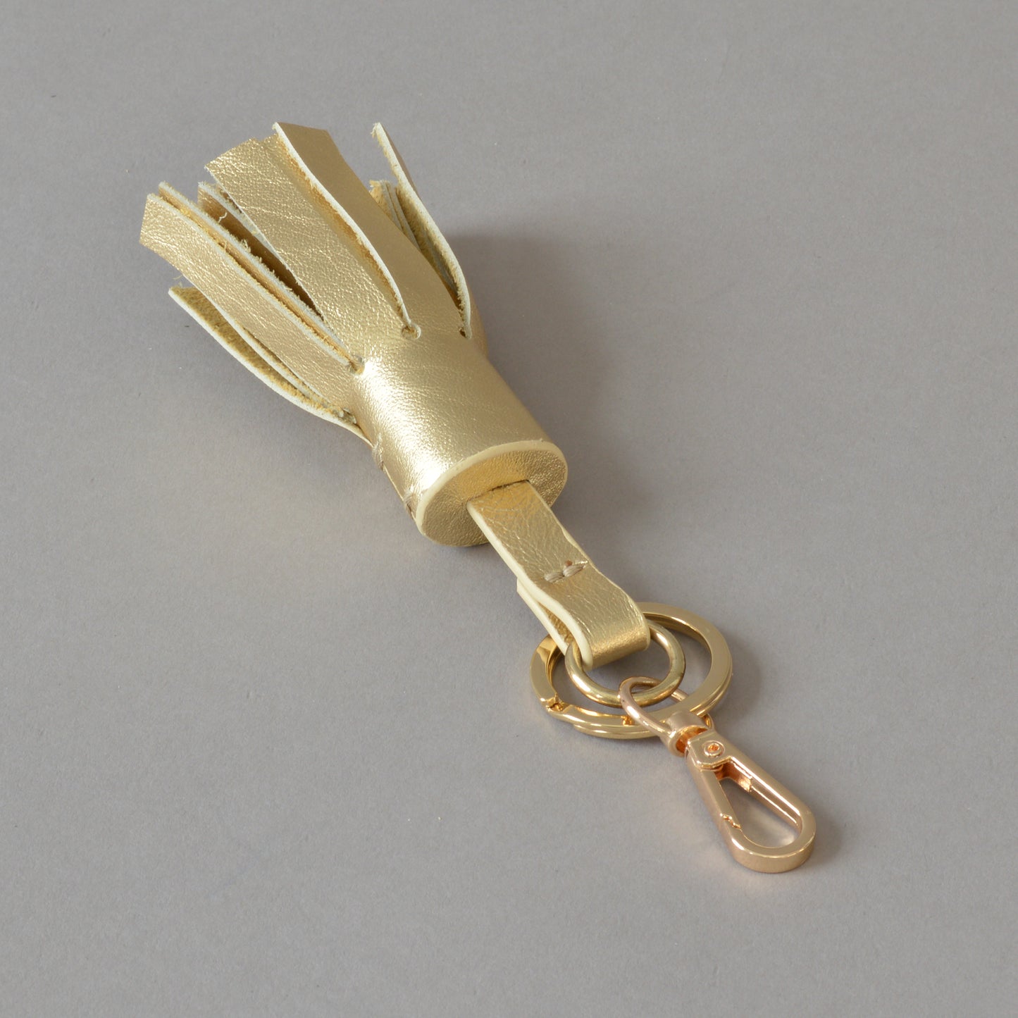 Tassel Key Ring Gold