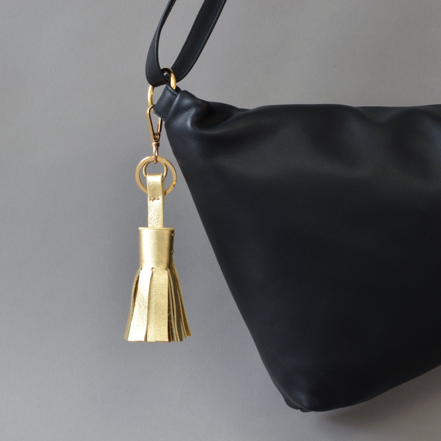 Tassel Key Ring Gold