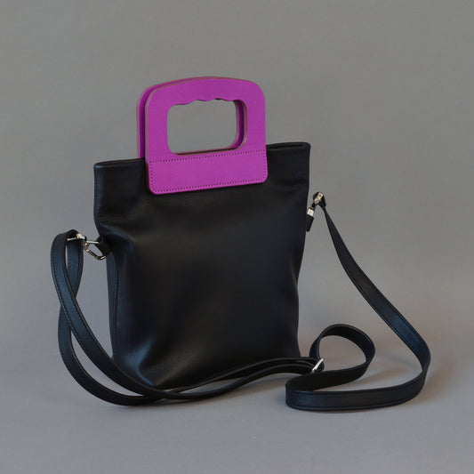 Sophia Mini Fushia Black