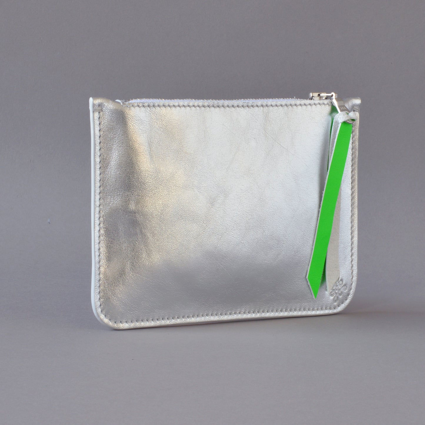 Zip Purse Silver