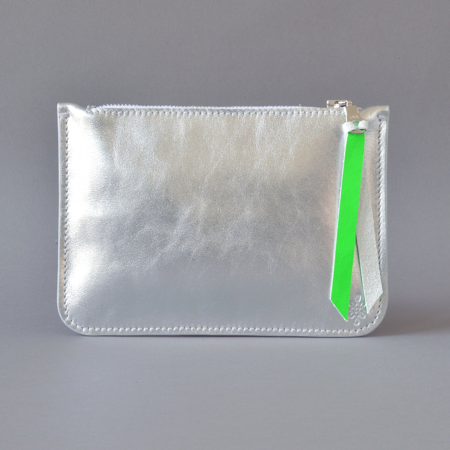 Zip Purse Silver