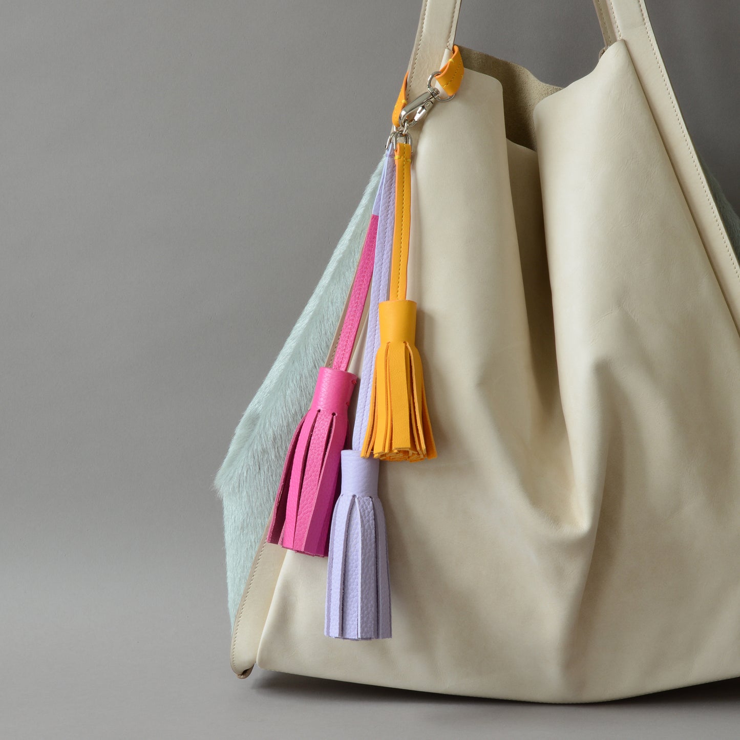 Bag Charm Tassel Trio