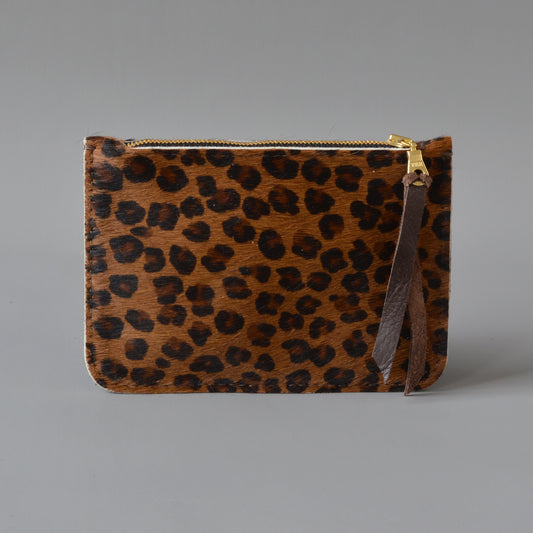 Zip Purse Leopard