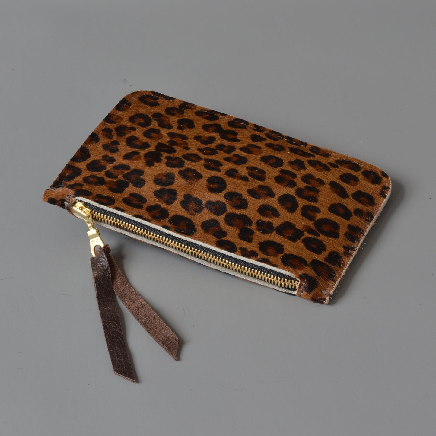 Zip Purse Leopard