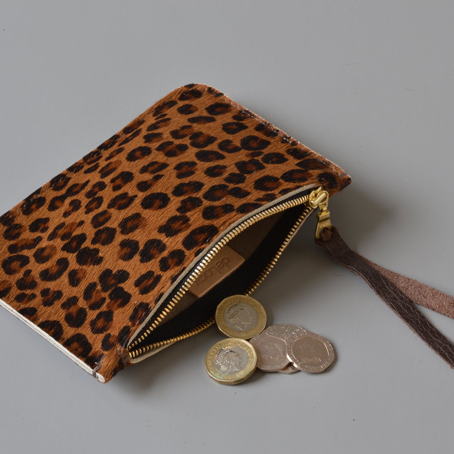 Zip Purse Leopard