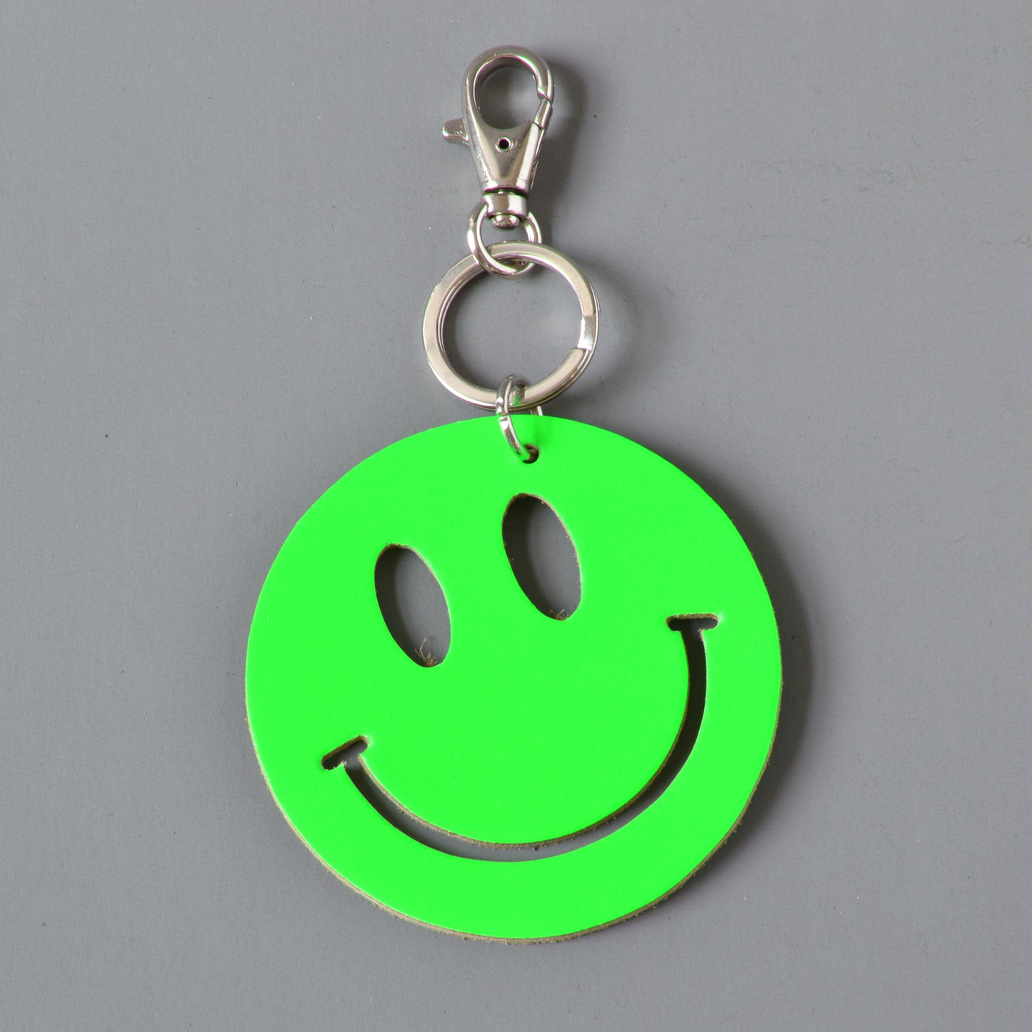 Smiley Face Key Ring