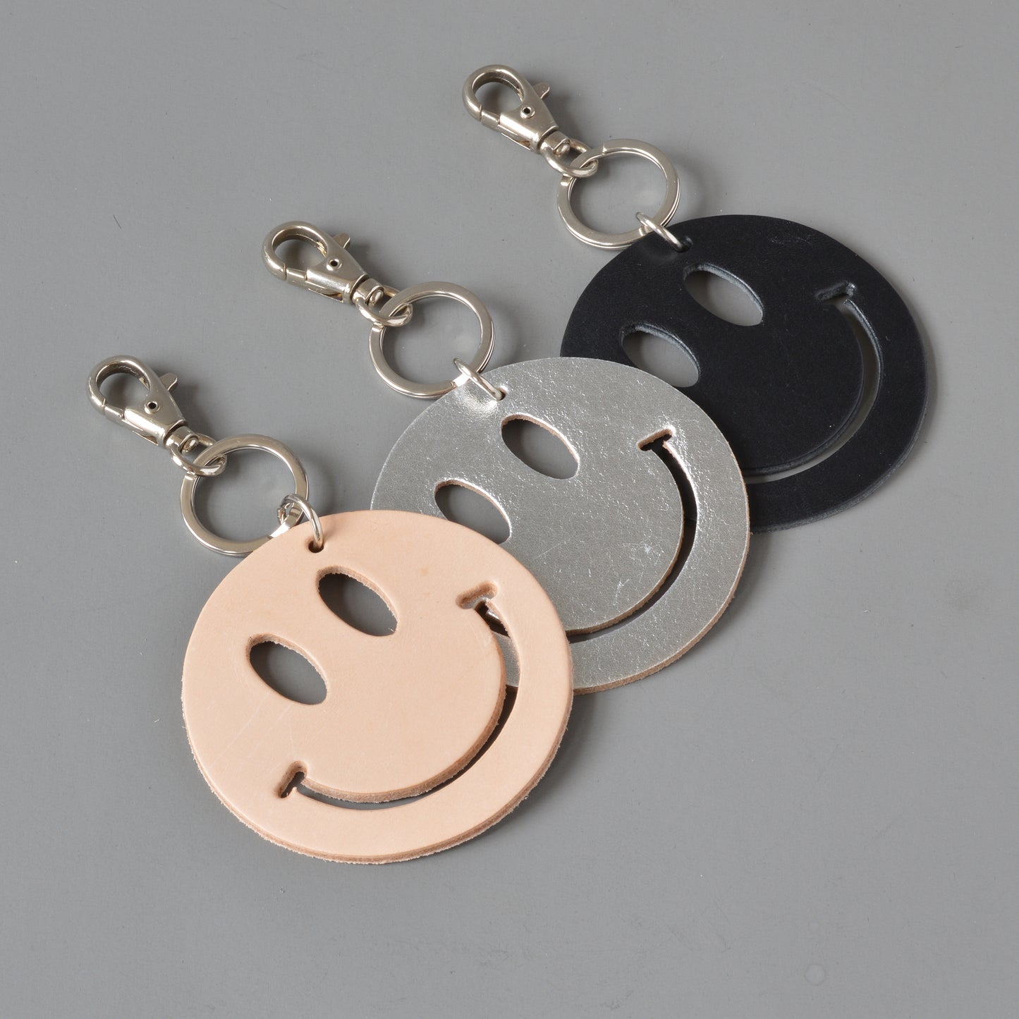 Smiley Face Key Ring