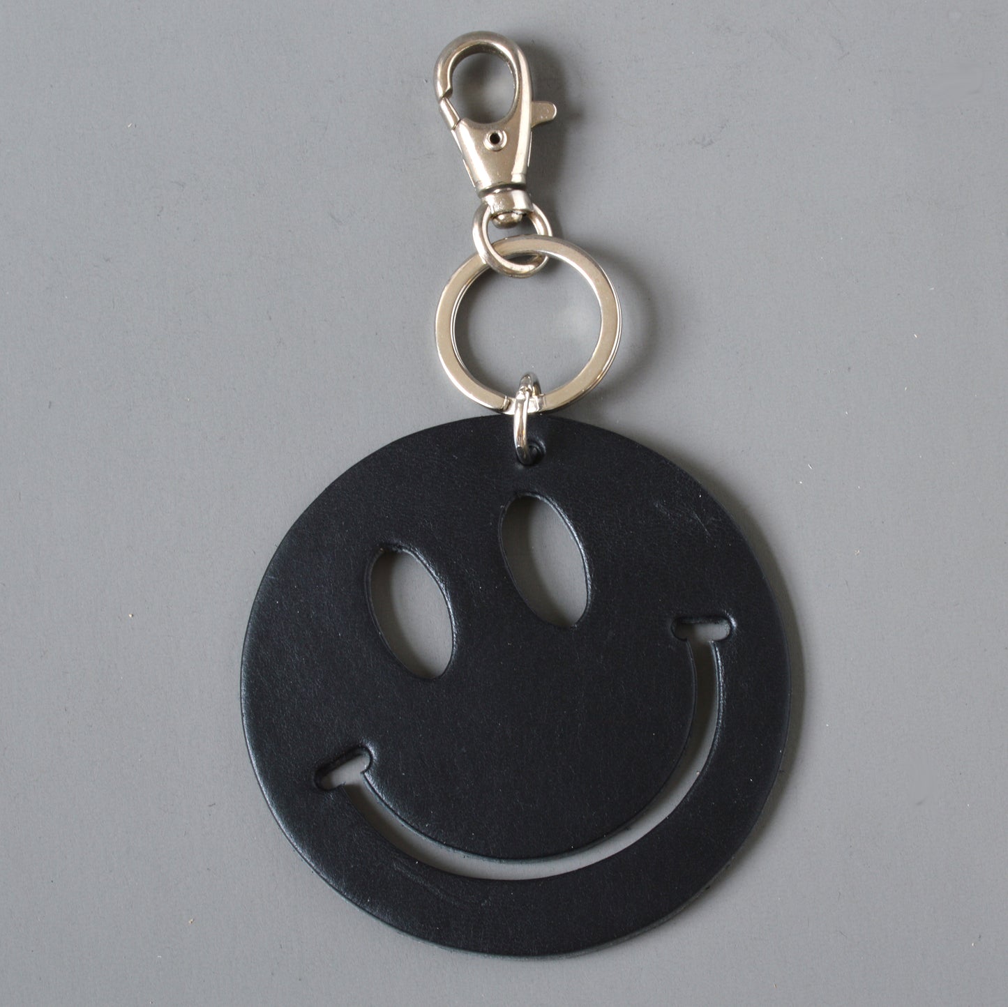 Smiley Face Key Ring