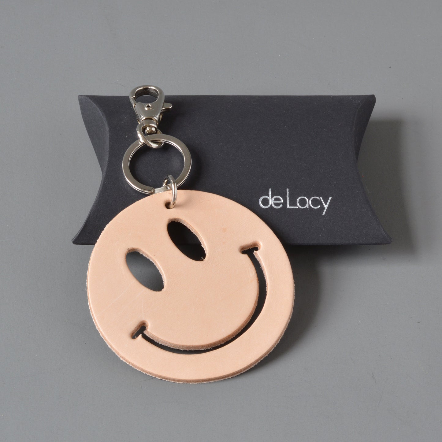 Smiley Face Key Ring